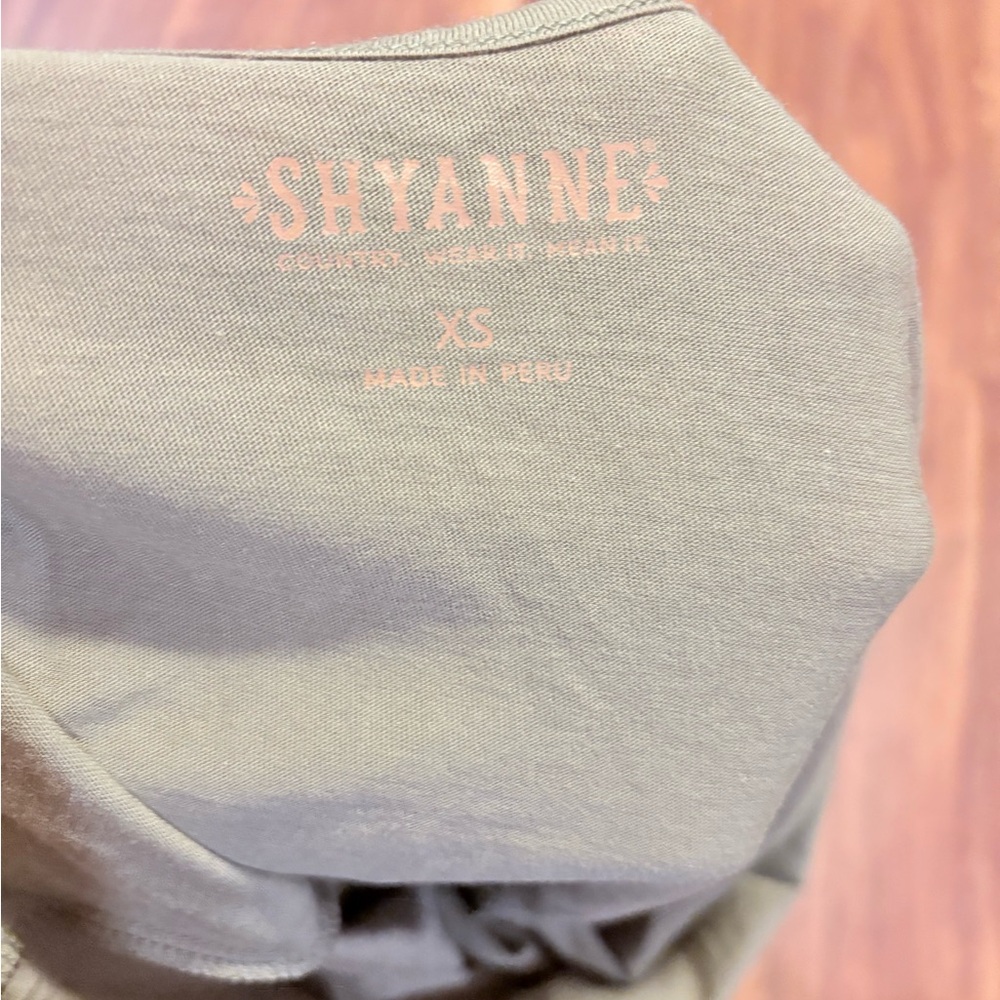 Shyanne Sage Green Casual Top